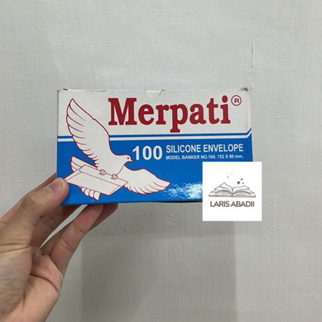Amplop Merpati KECIL Putih Polos Silicone Amplop Putih