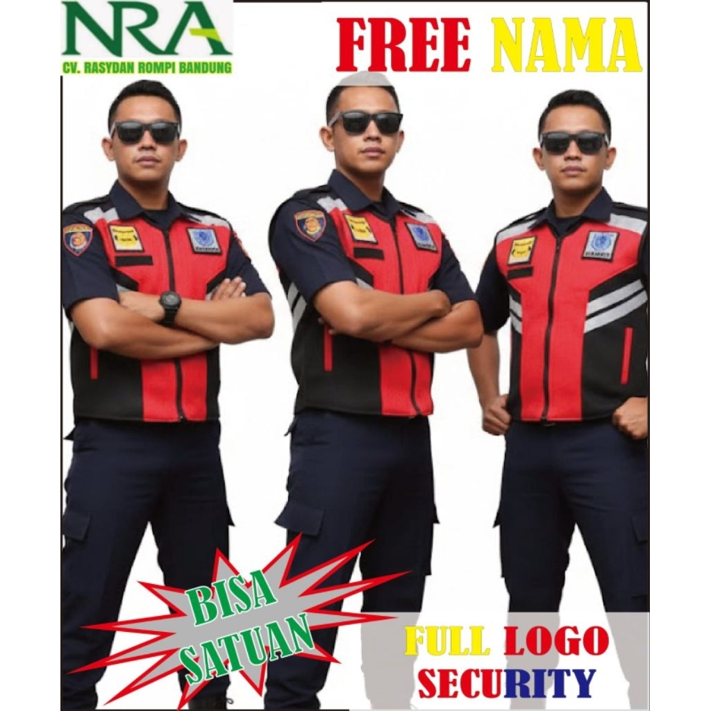 Romket Security Romket Satpam Rompi Jaket Security Rompi Jaket Satpam Rompi Security