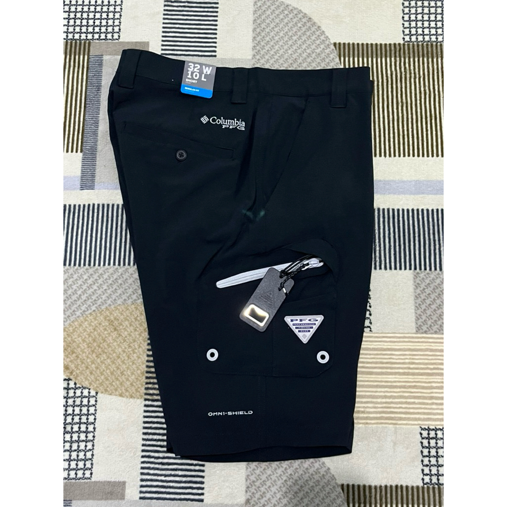 Celana Pendek mancing Columbia PFG Hitam size 32