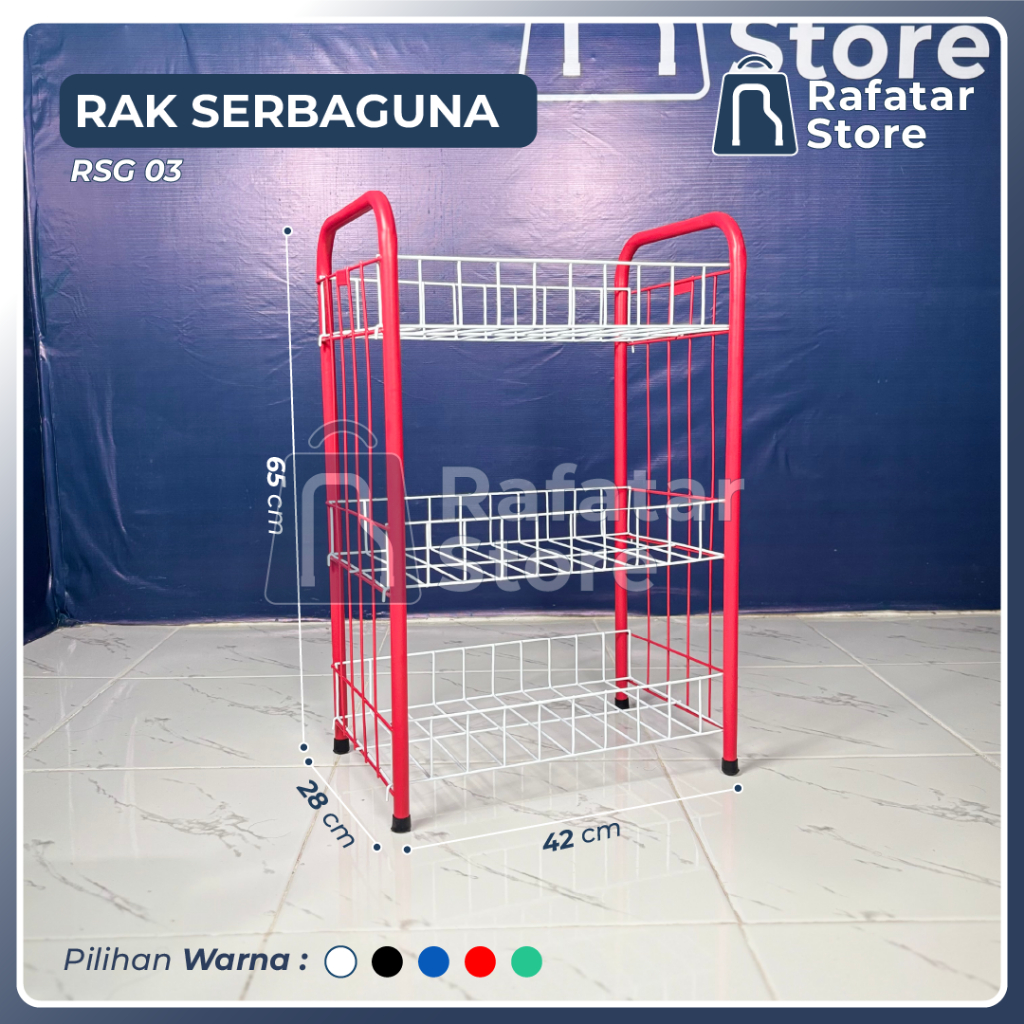 Murmer_Asix Rak Rsg Serbaguna Pipa Susun 4 3 & 2 // Rak Chiki // Rak Jajan // Rak Snack // Rak Mini