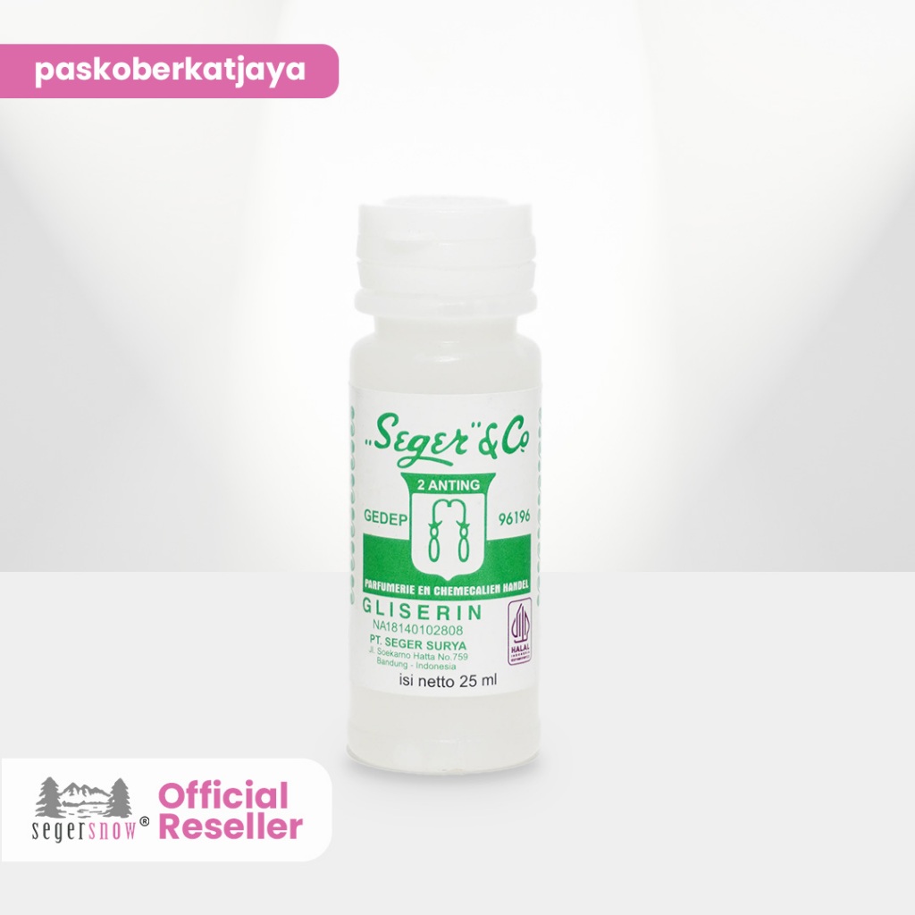 Seger & Co Gliserin 25ml Pelembab Kulit Skin Treatment