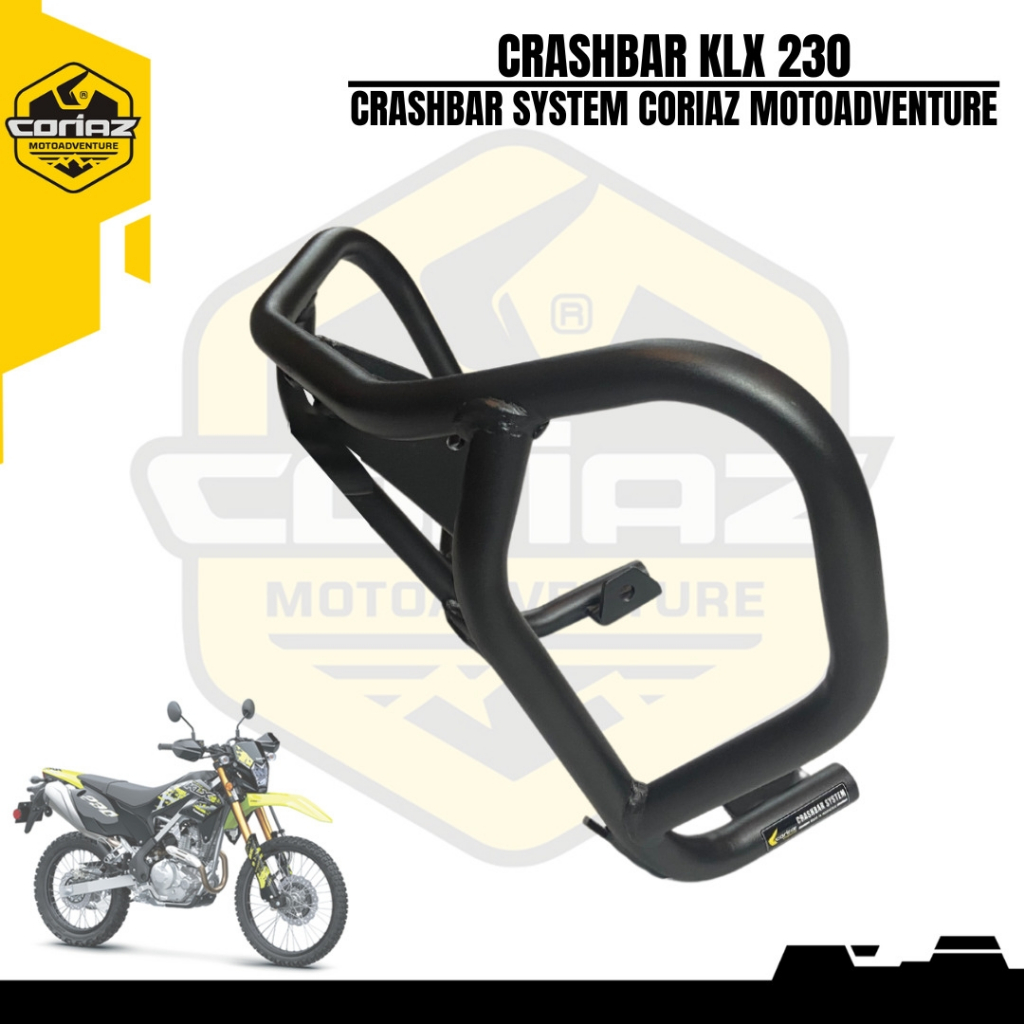 Crashbar KLX 230 Pelindung Mesin Engine Guard Kawasaki KLX230 CORIAZ Crash Bar KLX-230