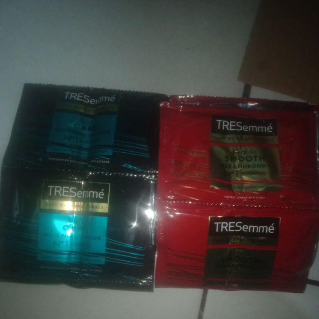 Sampo TreSemme Shampo 12sachetx9ml Shampo Tresemme Renteng Shampo Tresemme Renceng Sampo Tresemme Sa