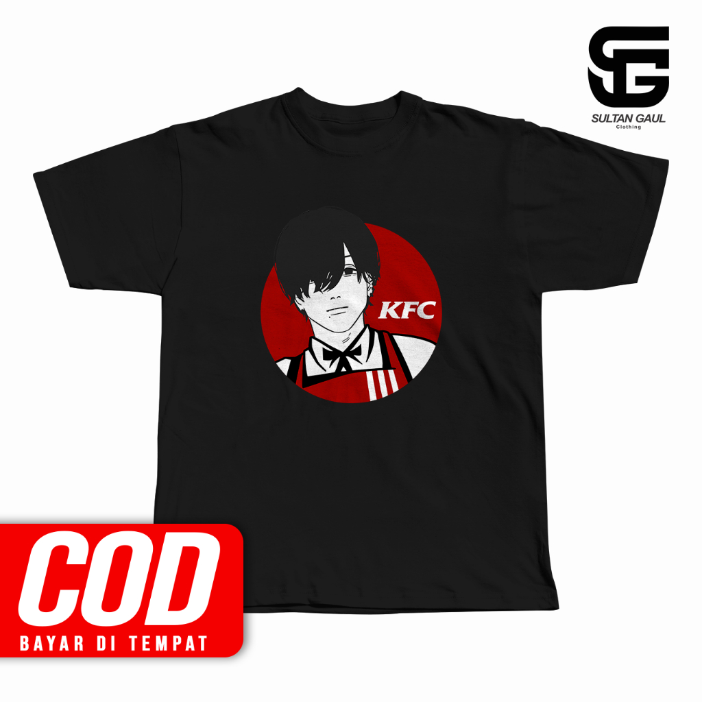 Kaos Anime Aesthetic Streetwear HIROFUMI YOSHIDA KFC Distro Unisex