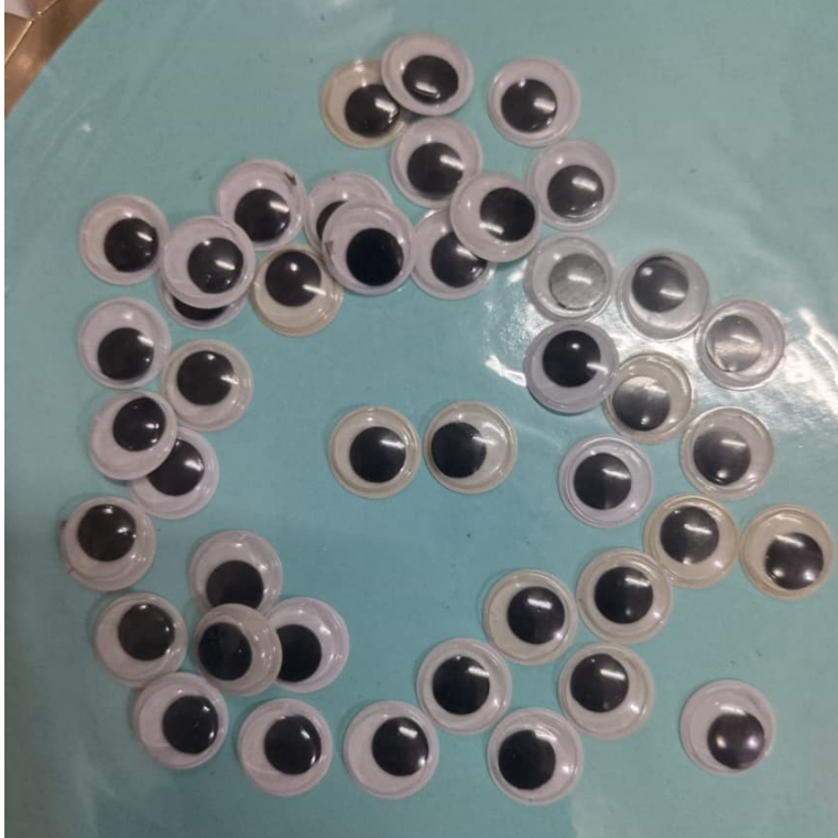 bola mata kocak bola mata boneka 1.4 cm/14mm [1 pasang ]