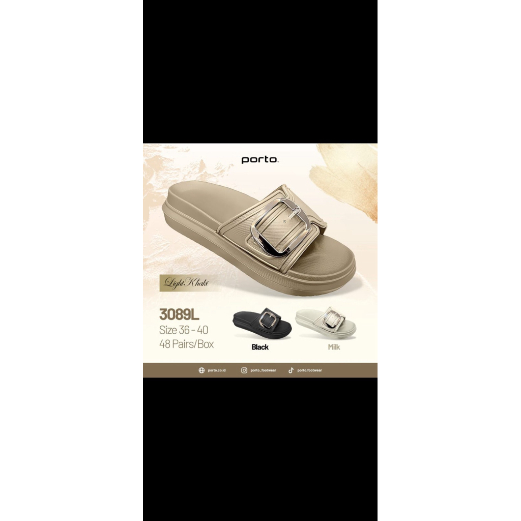 sandal slop cewek kekinian terbaru