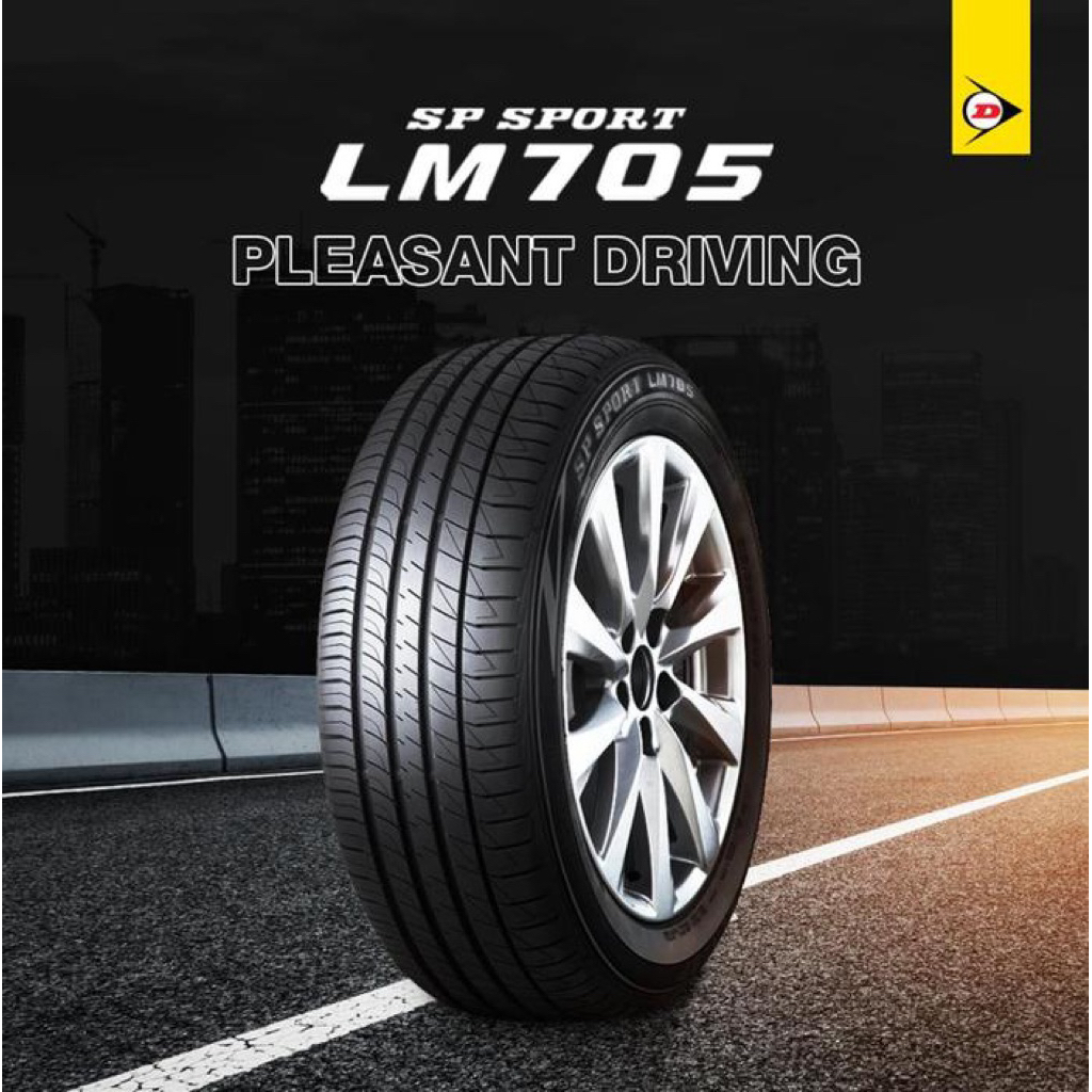 Ban mobil 205/70 r14 Dunlop LM705 ukuran 205 70 14 Sp Sport LM 705 size 205/70r14
