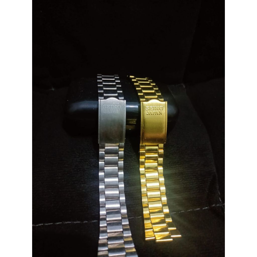 Rantai Jam Seiko 20mm Stainless steel