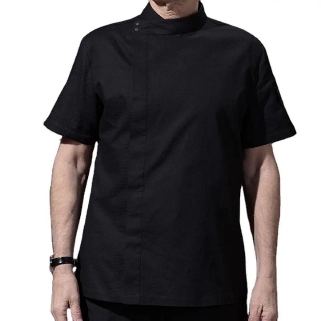 Baju koki baju chef jaket chef koki tagan pendek