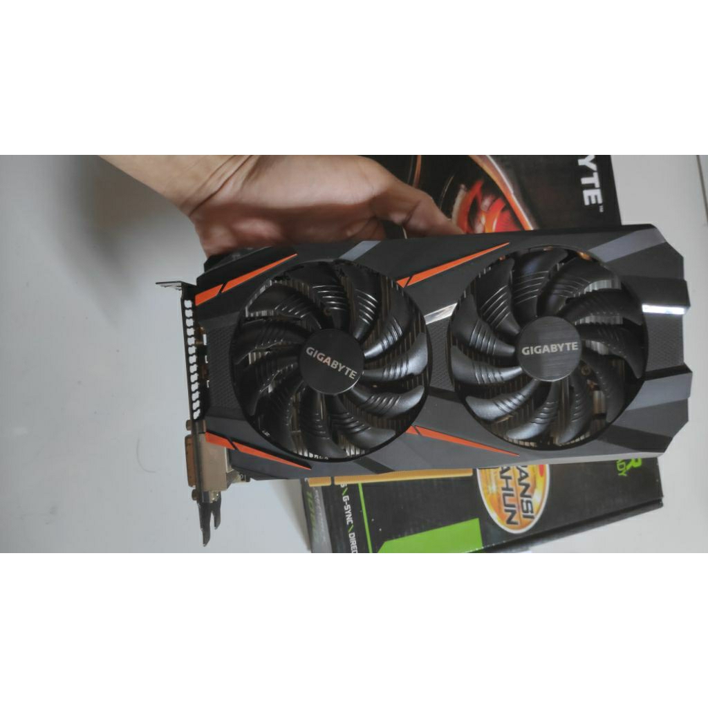 GTX 1060 6GB GIGABYTE BEKAS NORMAL