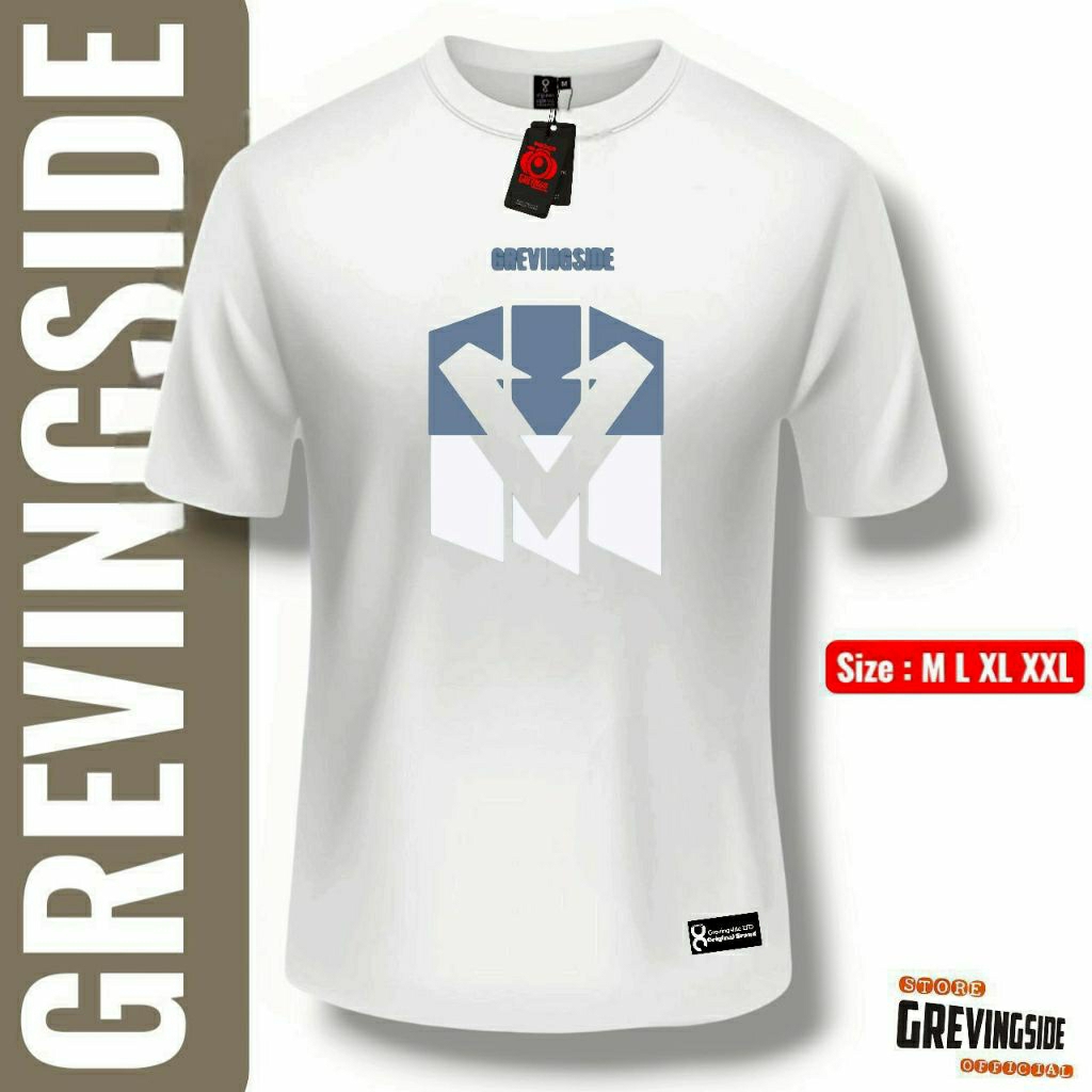 kaos distro original 100% // kaos grevingside local brand // kaos pria terbaru  // kaos motif simple