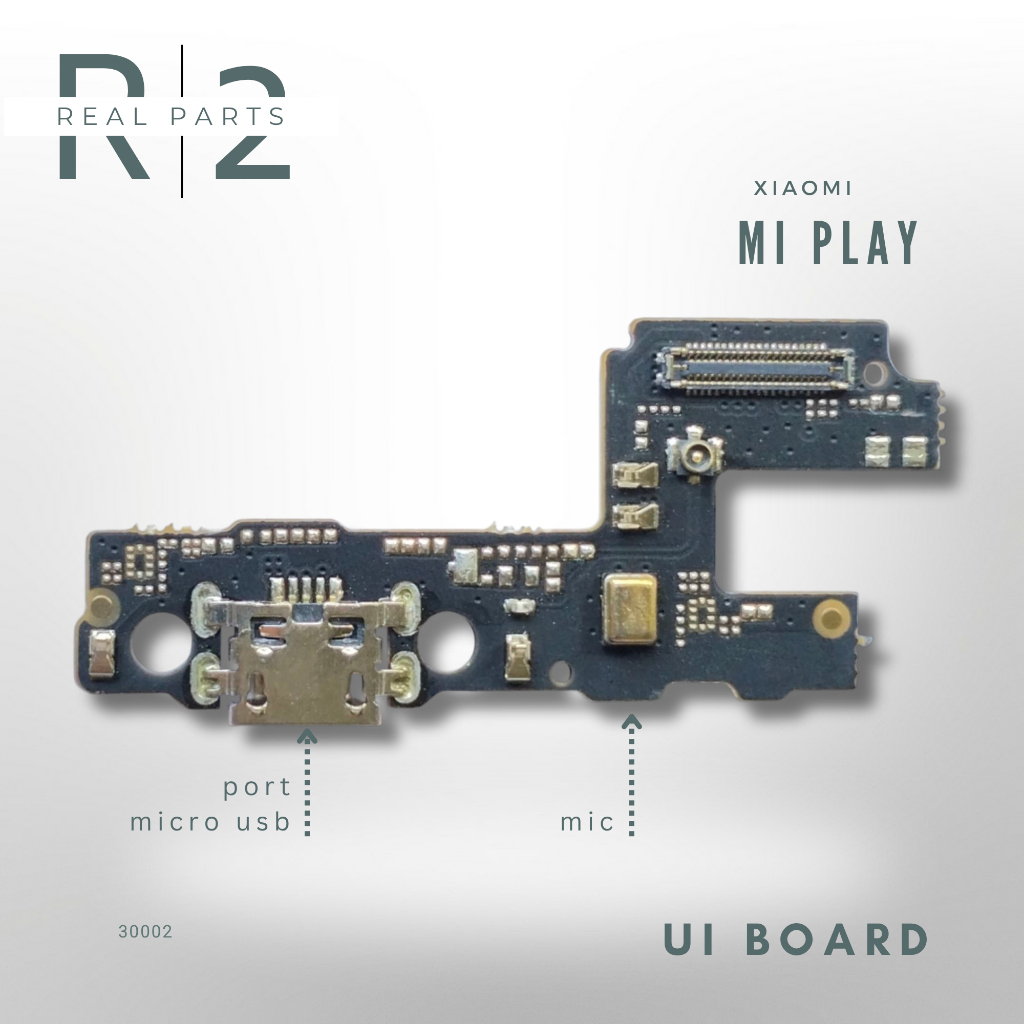Papan Board Cas Mic XIAOMI Mi Play UI Board PCB Charger