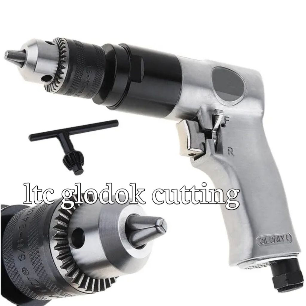 NP bor angin pneumatic drill 3/8 inch/1/2 Inch bor angin bolak balik/bor tangan tenanga angin