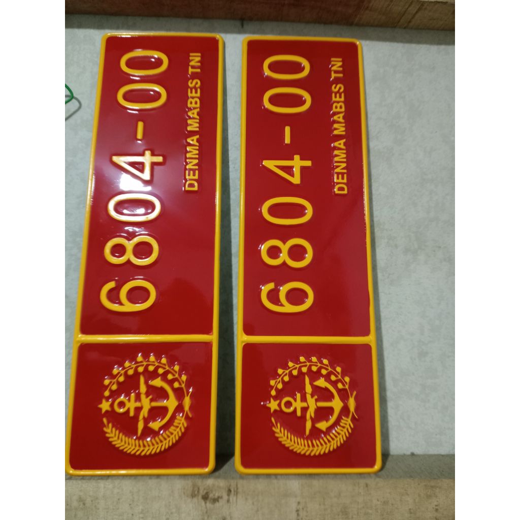 PLAT NOMOR DINAS MABES TNI