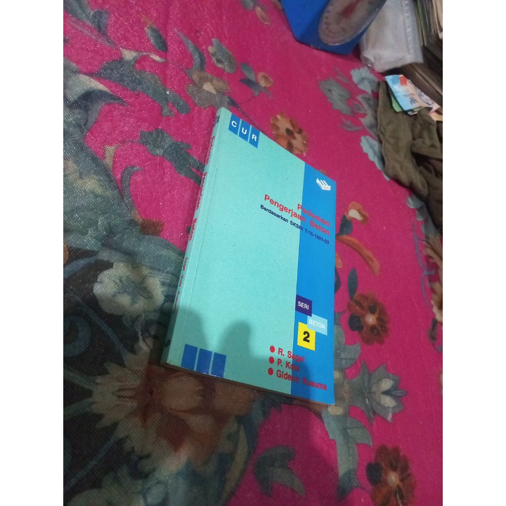 Buku Pedoman Pengerjaan Beton Cur jilid 2 seri beton gideon original