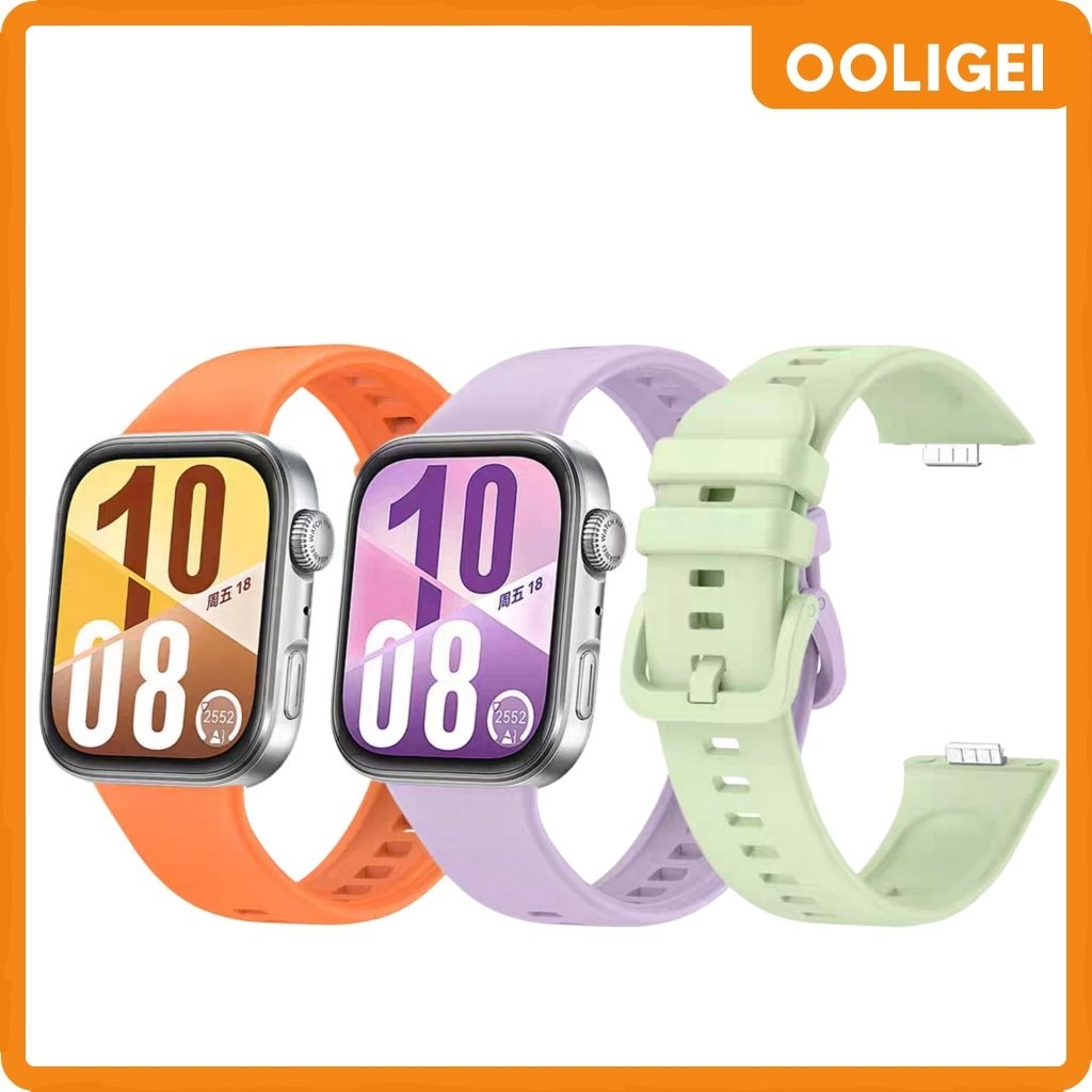 Strap Huawei Watch Fit 4 Tali Jam Silicone Huawei Fit 4 Pro Dan Huawei Fit 3