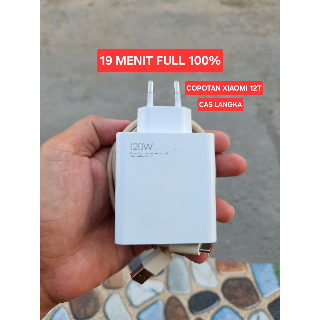 CHARGER XIAOMI 120W ORI COPOTAN