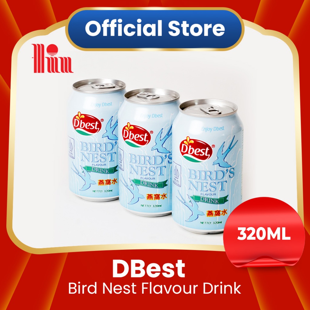 D'best Minuman Kaleng Sarang Burung Walet 320 ml