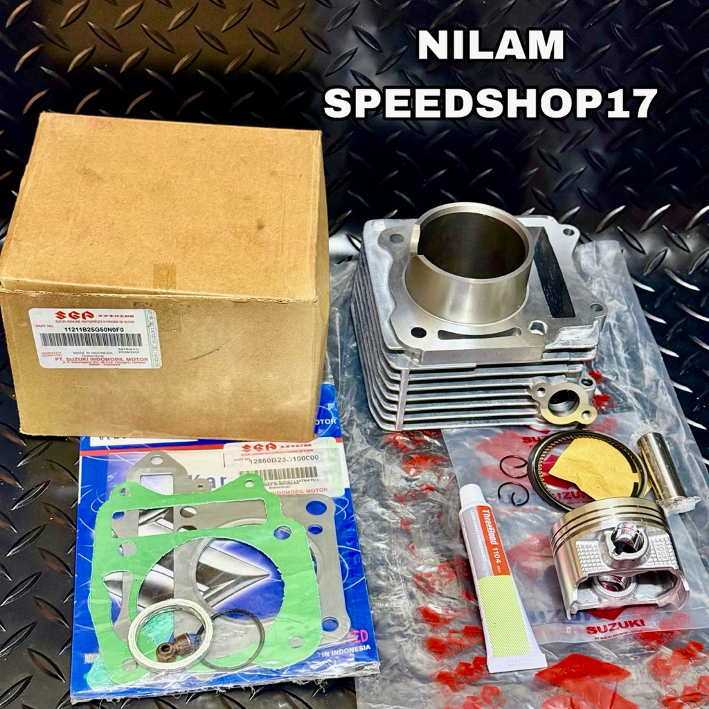 BLOK SEHER KOMPLIT B20G SCEM SATRIA FU 150 CBU OLD SATRIA FU 150 BARONG FU 150 FACELIFT ORIGINAL