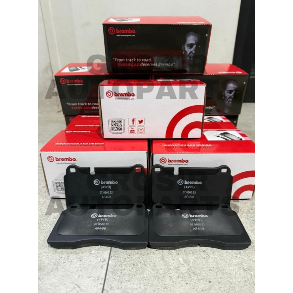 Kampas Rem Brembo 4 Pot Untuk BBK F40 F50 4 Pot Brembo F40 F50 Kampas Rem Mobil Brembo Brake Pad BBK
