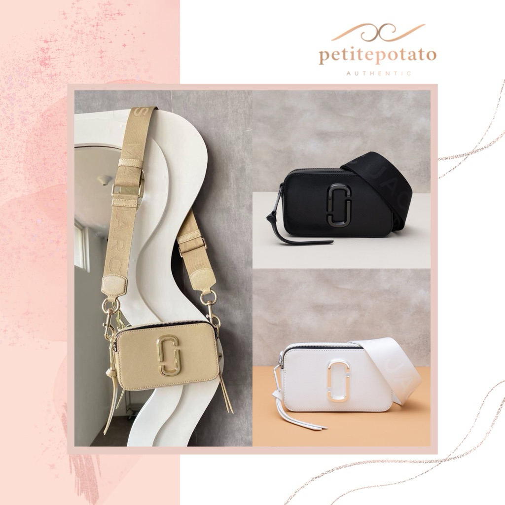 TAS BRANDED WANITA M*RC JACOBS THE SNAPSHOT DTM CAMERA BAG