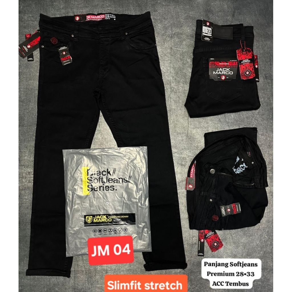 celana jeans panjang cowok jack Marco Morizz slimfit keren