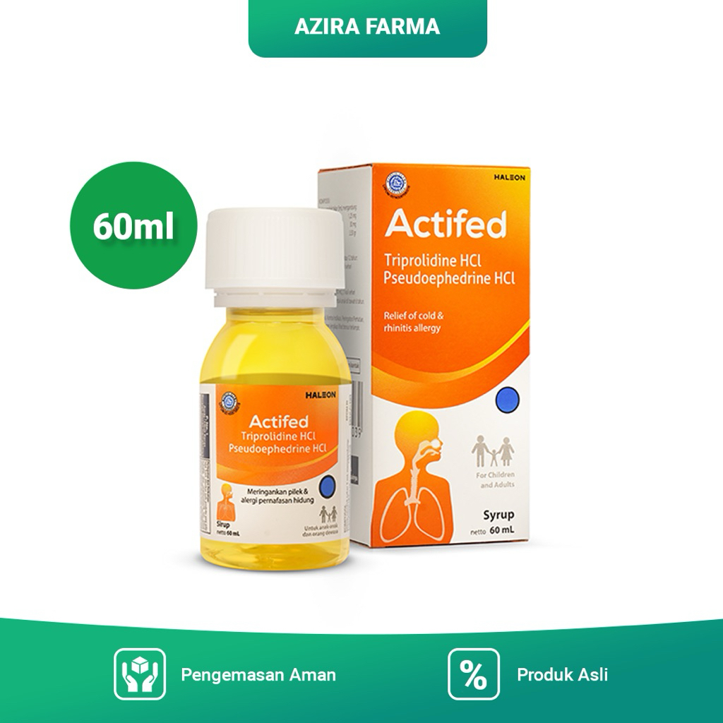 Actifed syrup 60ml