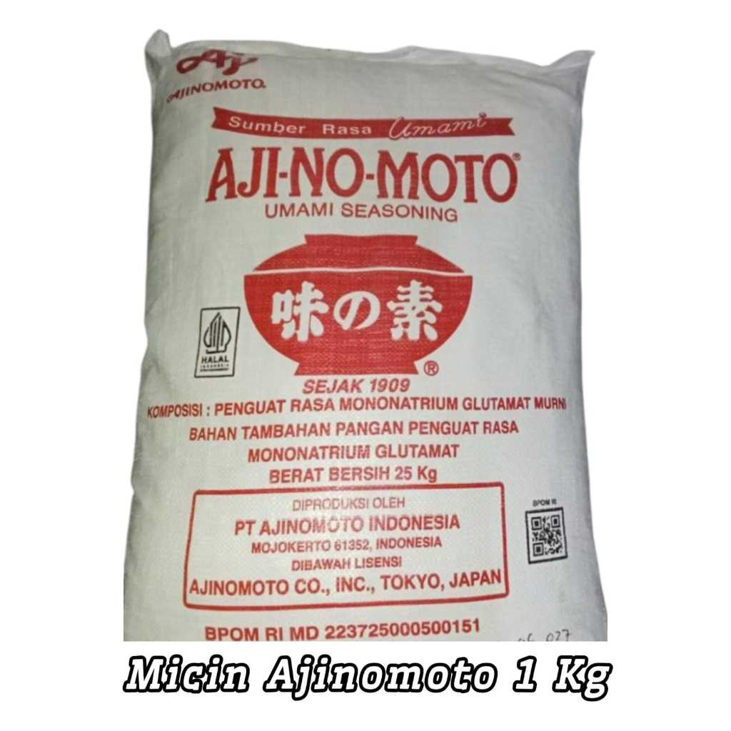 AJINOMOTO - MICIN AJINOMOTO PENYEDAP RASA 1 KG