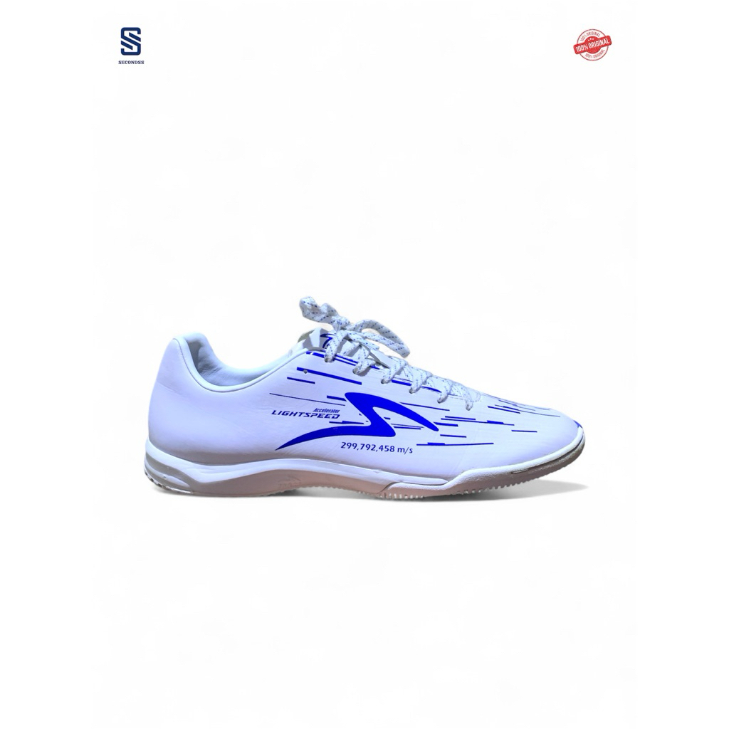 sepatu futsal specs lightspeed reborn dazling blue