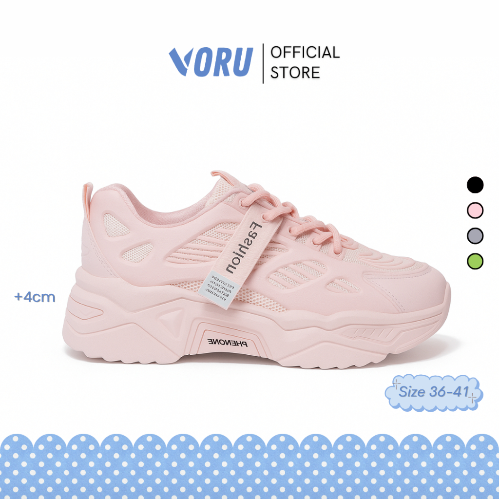 VORU - Eunji Sepatu Olahraga Wanita Running Casual Korea 10-2