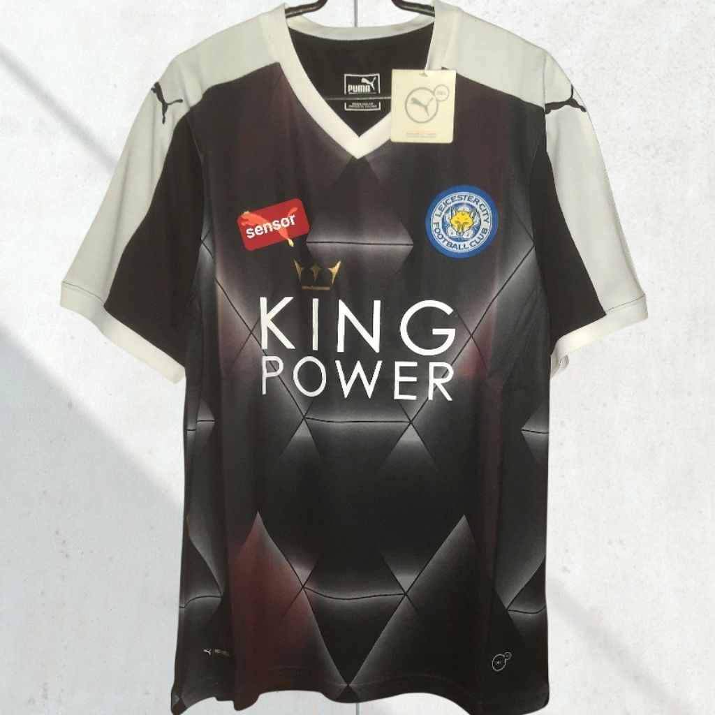 Leicester City Away Jersey Hitam