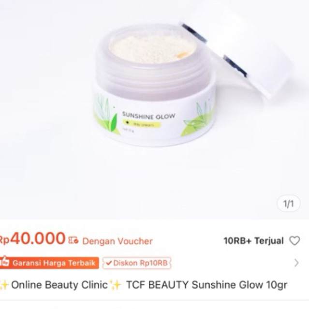 Tcf Beauty Sunshine Glow 10gr
