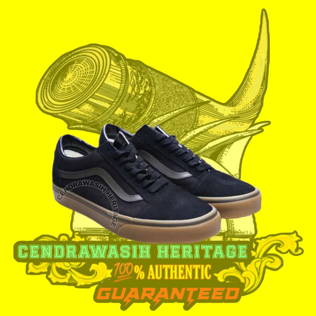 Vans Old Skool Weird Gums Black x Gum Original