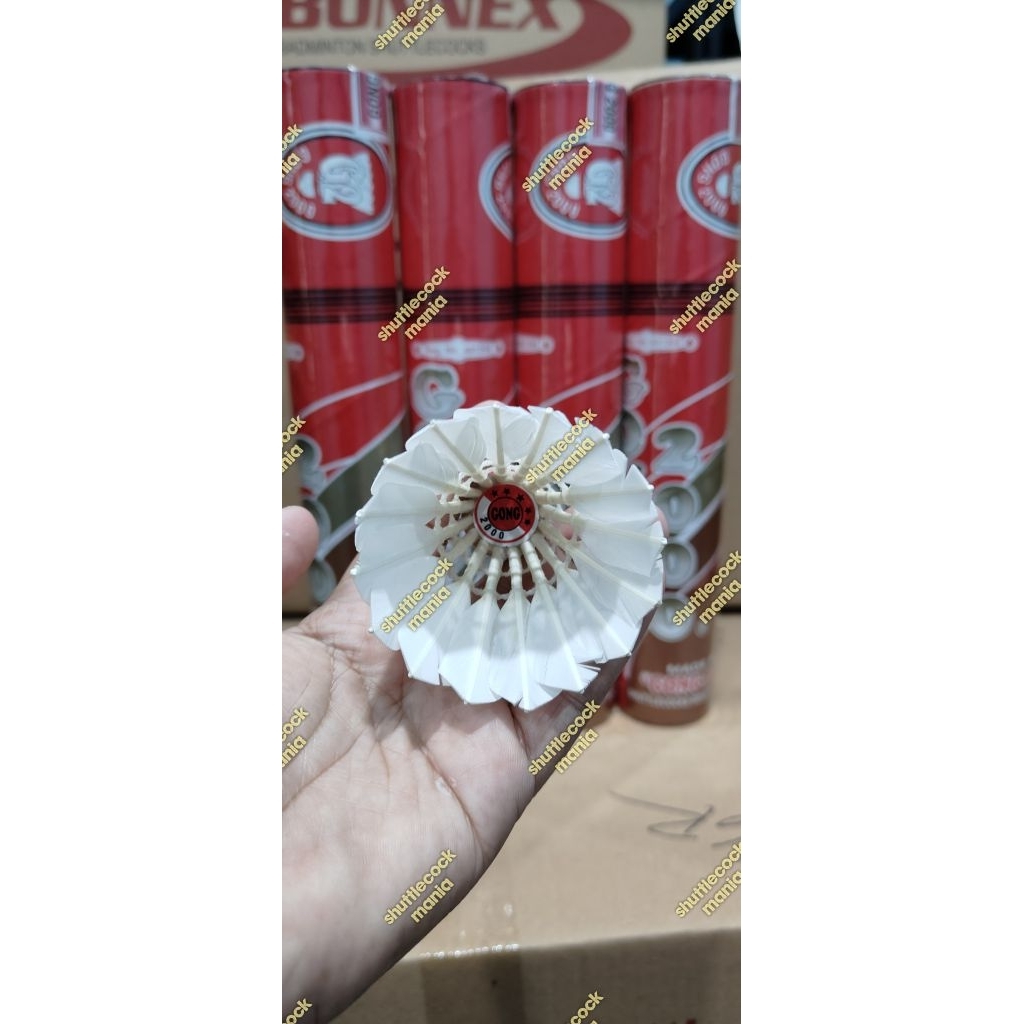 shuttlecock kok badminton gong 2000 merah