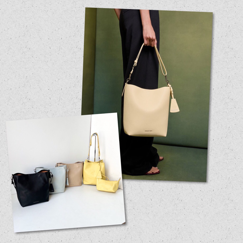 Tas Ck Bucket shoulder bag premium AURC2001