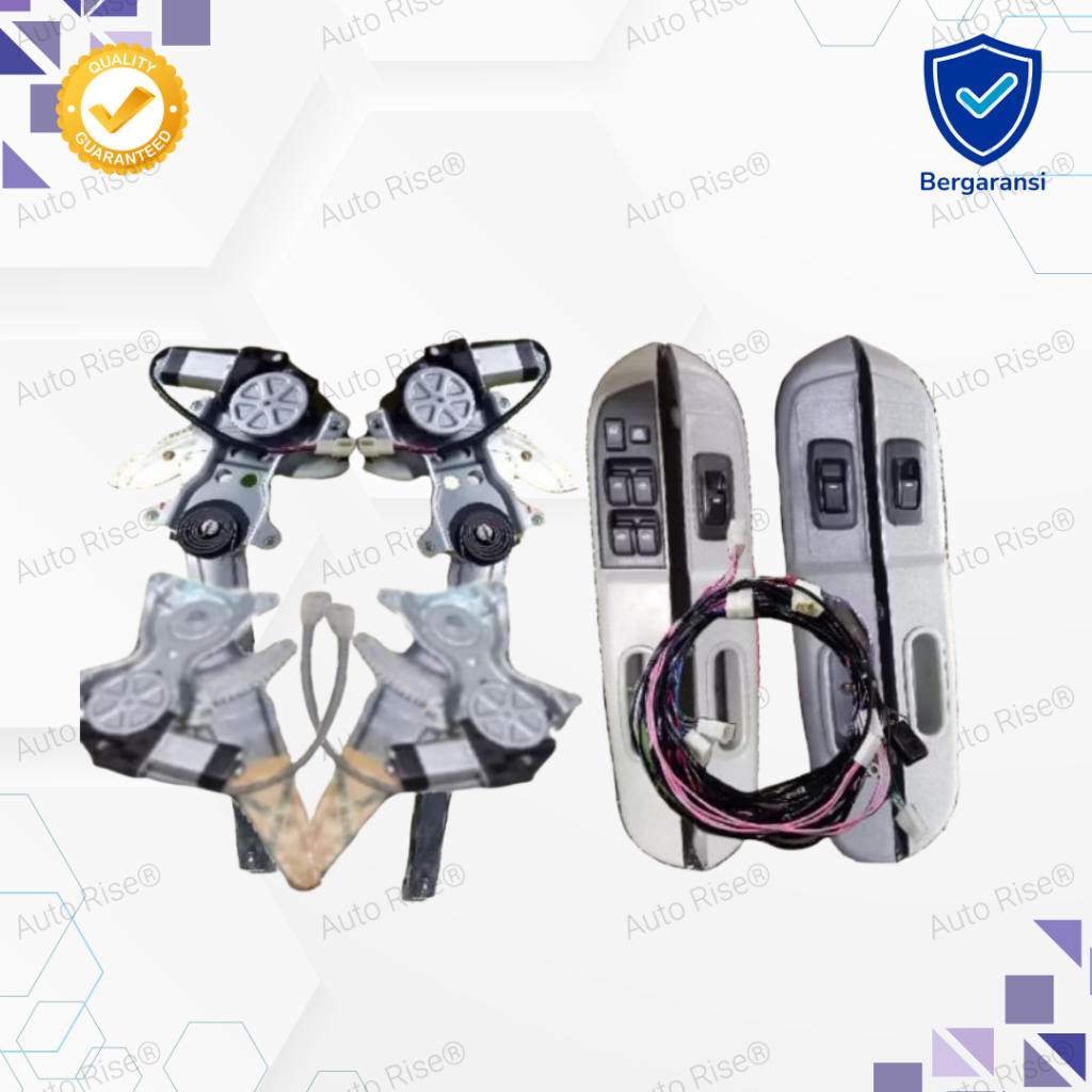 1 set power window mobil Kijang Kapsul LGX LSX SSX 4 pintu lengkap