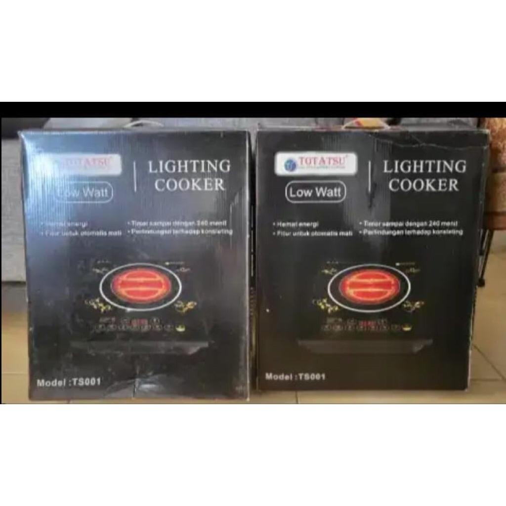 Bekas Kompor Listrik Totasu Single Burner Lighting Cooker