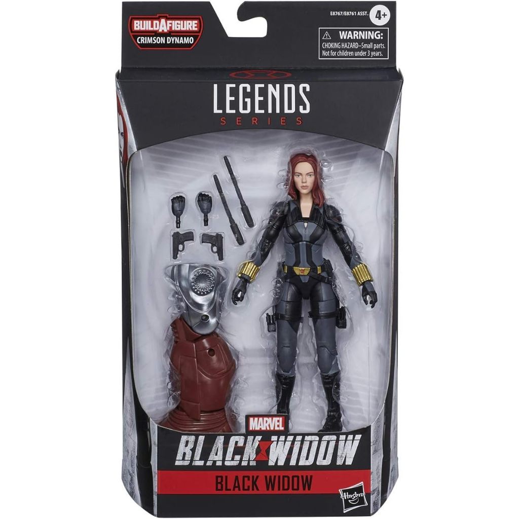 Marvel Hasbro Black Widow Legends Series 6-Inch Collectible Black Widow Action Figure Toy