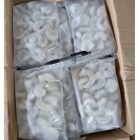 Udang kupas vaname mentah premium/ udang kupas white