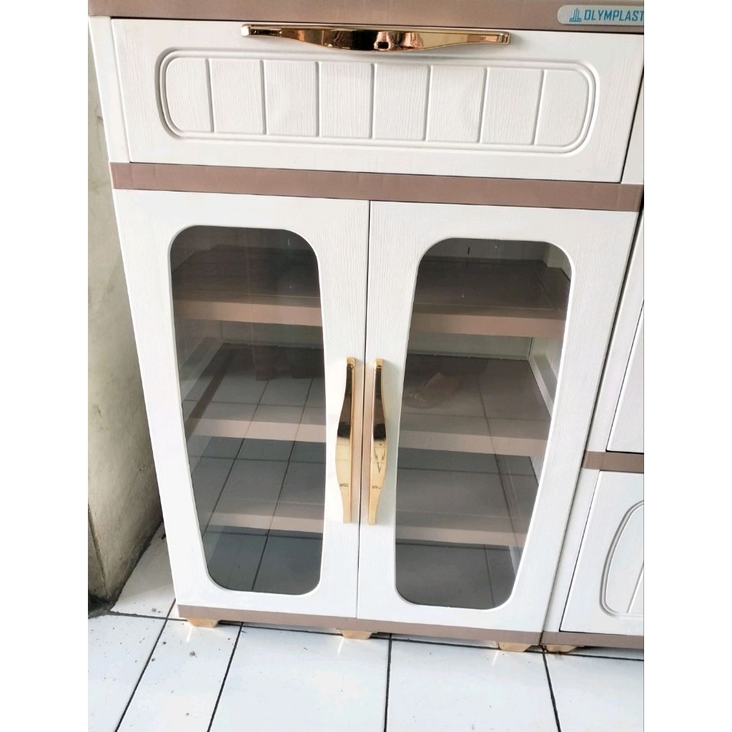 Lemari Sepatu Olymplast - Rapi - Stylish -  Tahan Lama