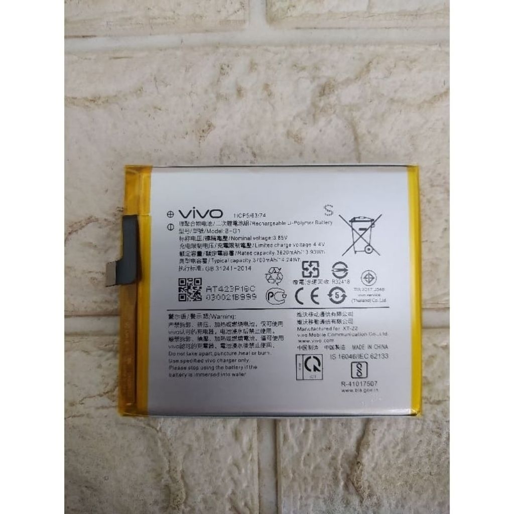 Baterai Vivo V15 Pro BG1 Original