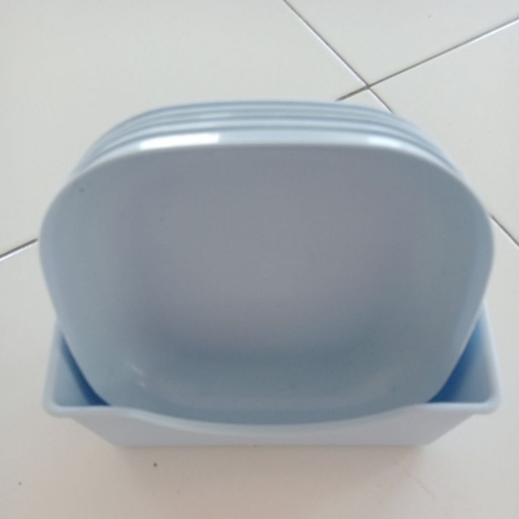 tissu box dan piring saji plastik