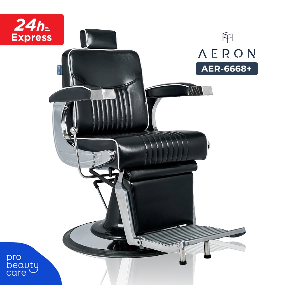 AERON - Kursi Barber Hidrolik AER-6668+ Barbershop Chair