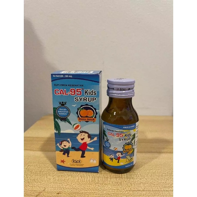 Cal 95 Kids Sirup 60 ML / Sirup Kalsium