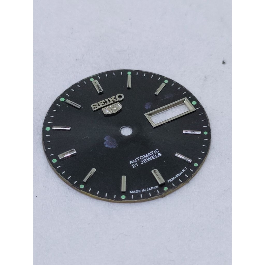 Seiko 5 automatic 21 jewels seiko japan 7s26 dial plat original dial jam tangan antik seiko5 part ar