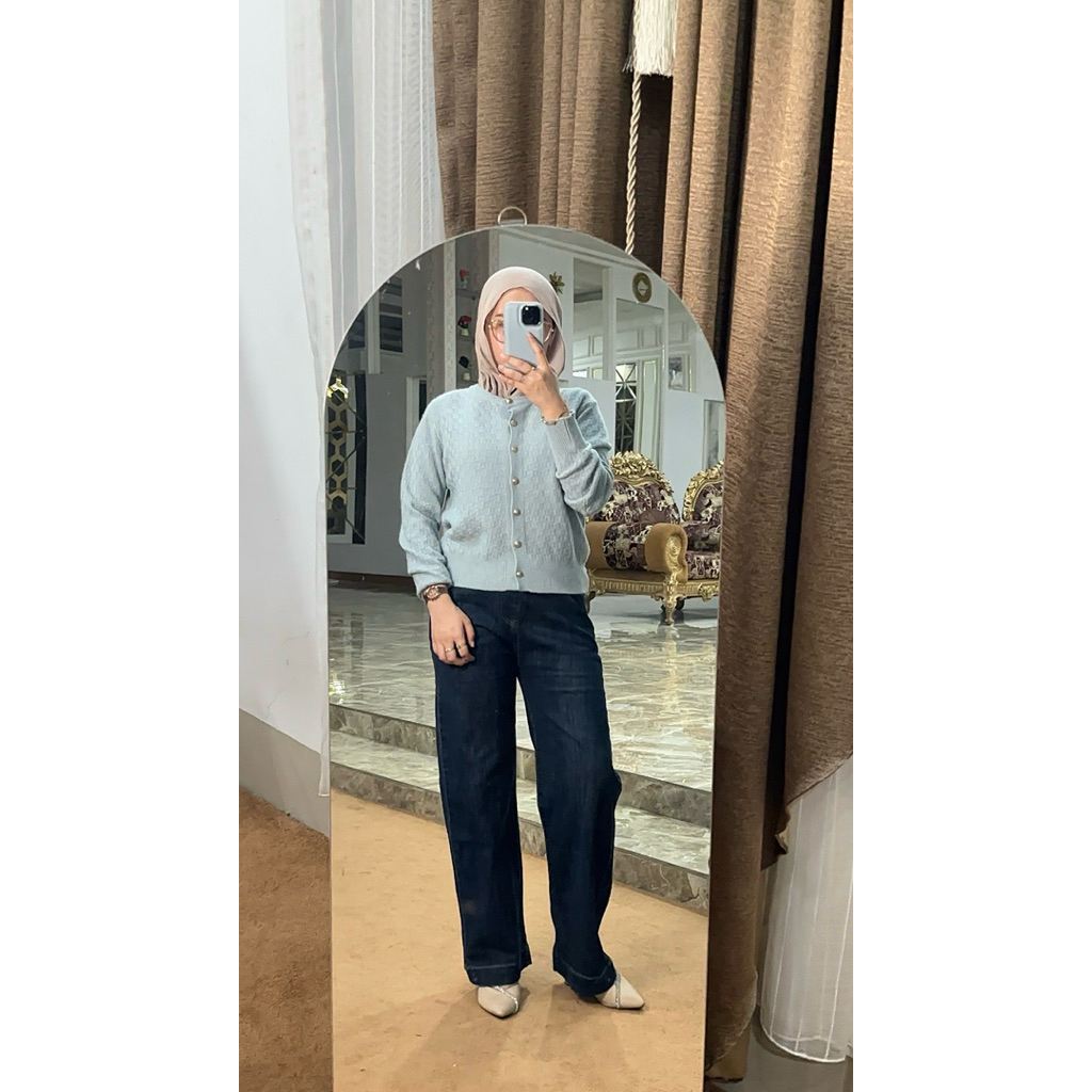 baju wanita rajut//baju wanita lengan panjang bahan rajut