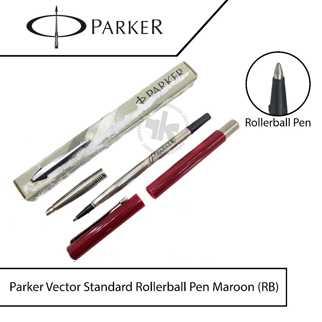 Parker Vector Standard Rollerball Pen Maroon (RB)