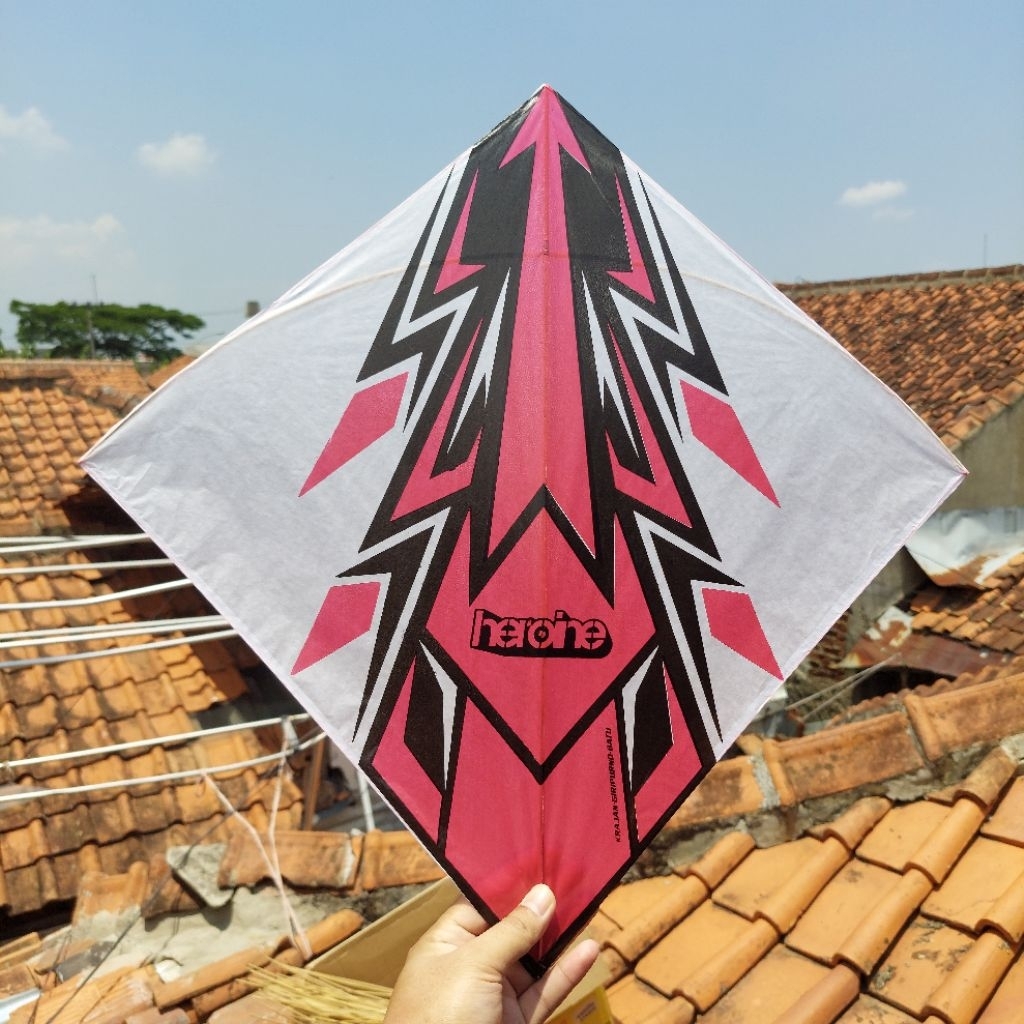 Layangan Sukhoi Super Lilitan Apus Serdadu Kite 2 WARNA Untuk harian dan tournament manuver mantap u