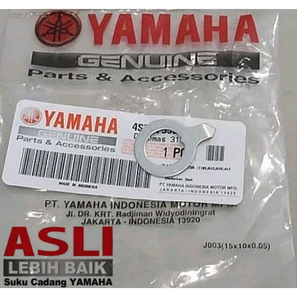 Plat Indikator Kampas Rem Belakang RX King Tebal Asli BARU Yamaha