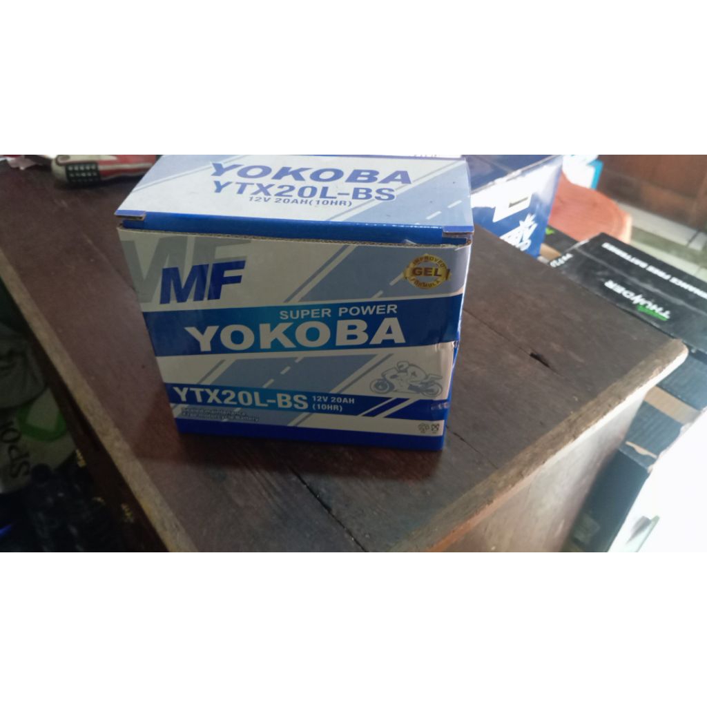AKI MERK YOKOBA YTX12L-BS 20AH